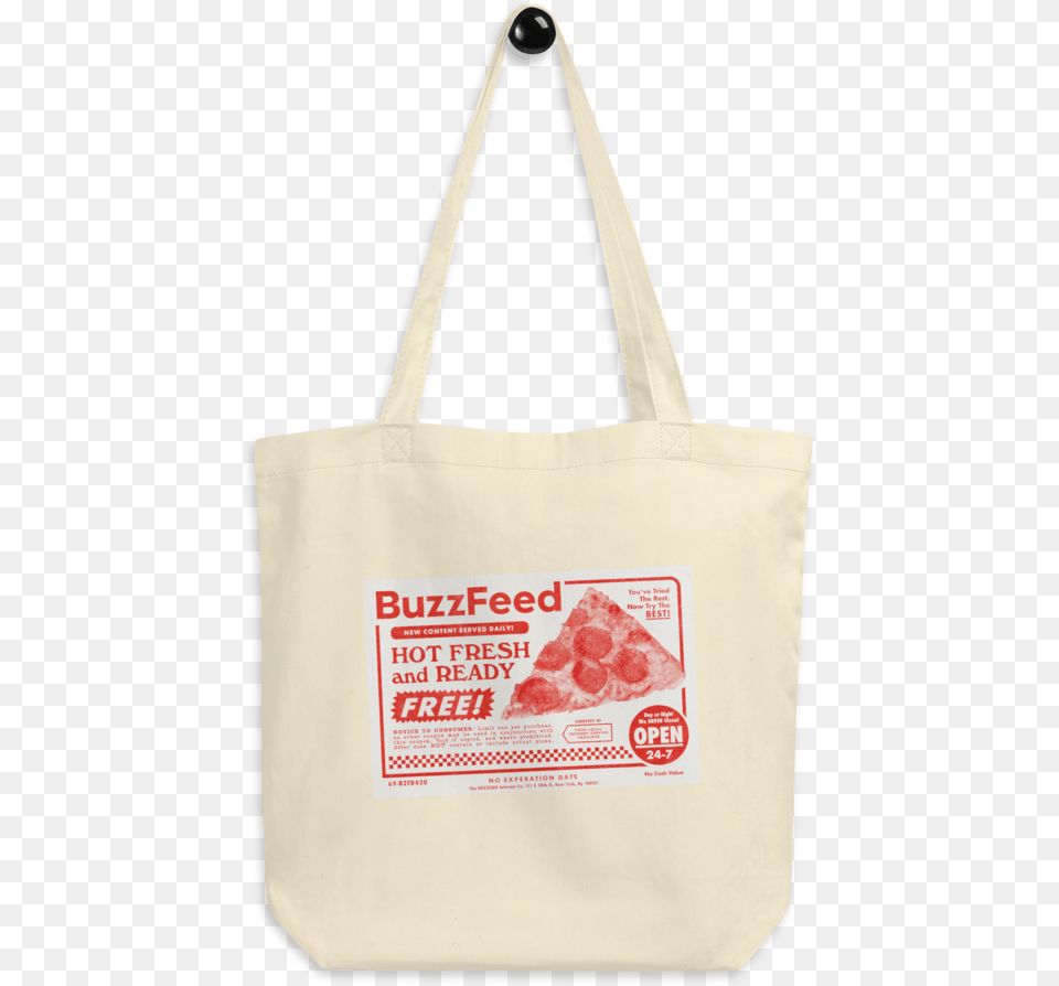Buzzfeed Pizza Coupon Tote Bag Tote Bag, Accessories, Handbag, Tote Bag, Food Png
