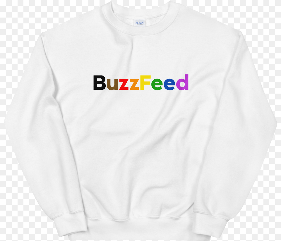 Buzzfeed Pride 2020 Sweatshirt Long Sleeve, Clothing, Knitwear, Long Sleeve, Sweater Free Transparent Png