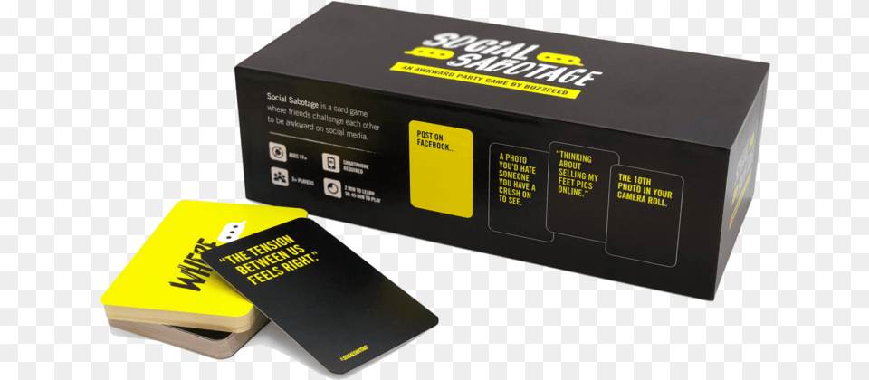 Buzzfeed Those People That Steal Content Online Social Sabotage Card Game, Adapter, Electronics, Box, Computer Hardware Free Png