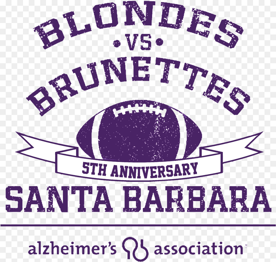 Bvb 5th Anniversary Logo Blondes Vs Brunettes, Advertisement, Poster, Scoreboard Free Png Download