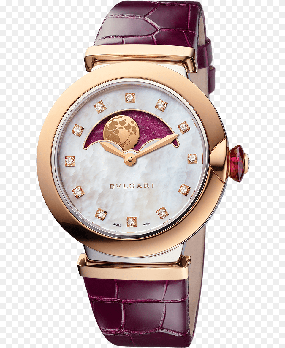 Bvlgari Moonphase Watch, Arm, Body Part, Person, Wristwatch Free Png