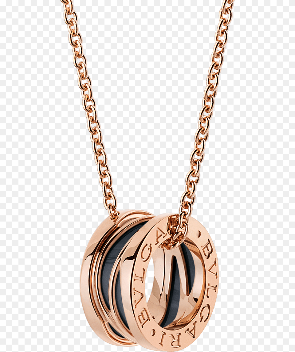 Bvlgari Necklace Black, Accessories, Jewelry, Pendant, Diamond Free Png Download