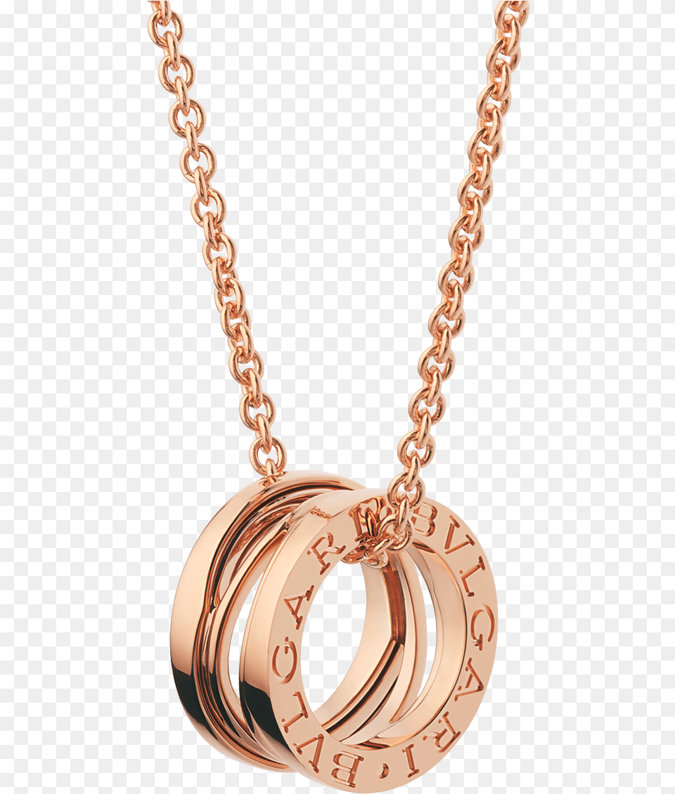 Bvlgari Rose Gold Necklace, Accessories, Jewelry, Diamond, Gemstone Free Transparent Png