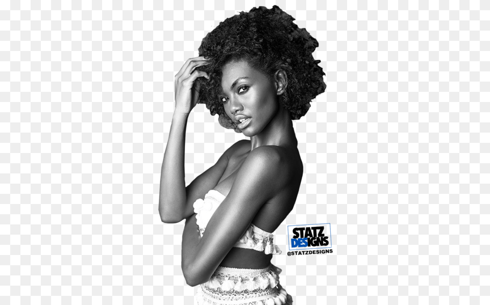 Bw Afro Queen Official Psds Photo Shoot, Finger, Back, Portrait, Body Part Free Png