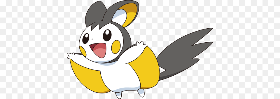 Bw Anime Pokemon Emolga, Cartoon, Animal, Fish, Sea Life Free Png Download