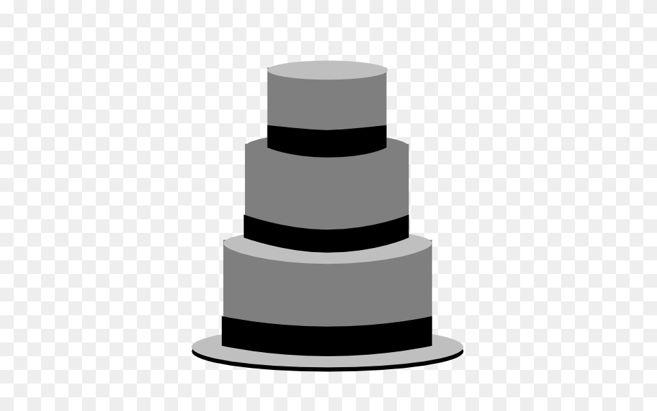 Bw Cake Clip Art, Dessert, Food, Wedding, Wedding Cake Free Png Download
