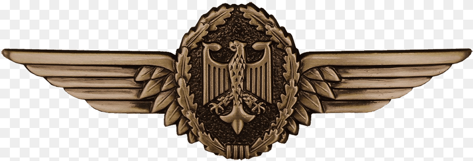 Bw Ttigkeitsabzeichen Ttigkeitsabzeichen Pilot, Badge, Symbol, Logo, Bronze Png