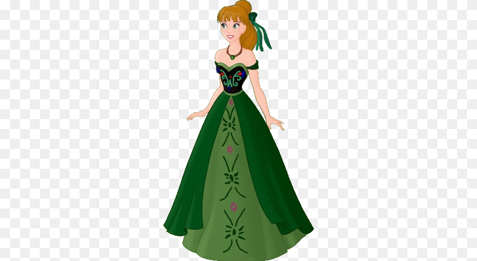 By Astrogirl Anna Princess Cartoon, Formal Wear, Gown, Clothing, Dress Free Png Download