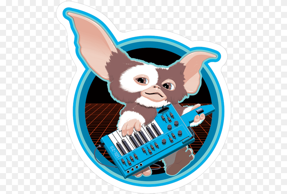 By Craig Drake Gremlins Sticker, Baby, Person, Animal, Cat Png Image