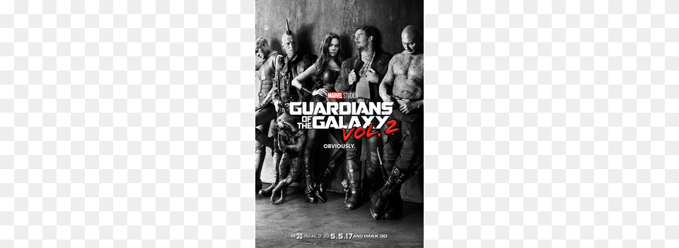 By Daniel Kahn Guardians Of Galaxy 2 Poster, Advertisement, Woman, Person, Man Png Image