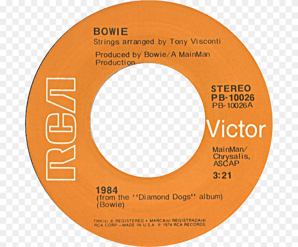 By David Bowie Us Vinyl Single Al Wilson Show And Tell, Disk, Dvd, Text Free Png