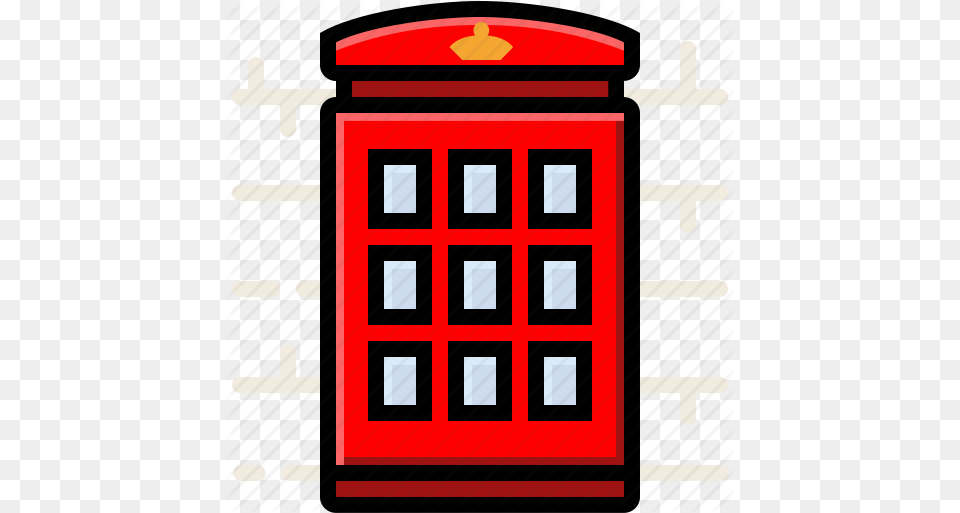 By Iconify Red Telephone Box Icon, Scoreboard, Phone Booth Free Transparent Png
