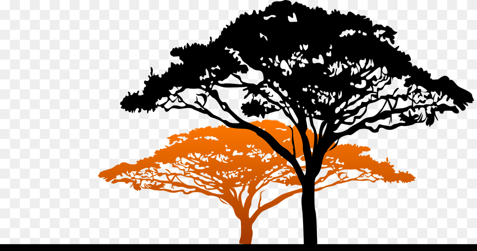 By Jacqueline African Animal Silhouettes, Tree, Plant, Silhouette, Reptile Png