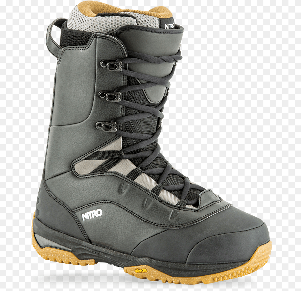 By Just Pulling Up On The Lace Handle Nitro Venture Pro Tls Snowboard Boot, Clothing, Footwear, Shoe Png