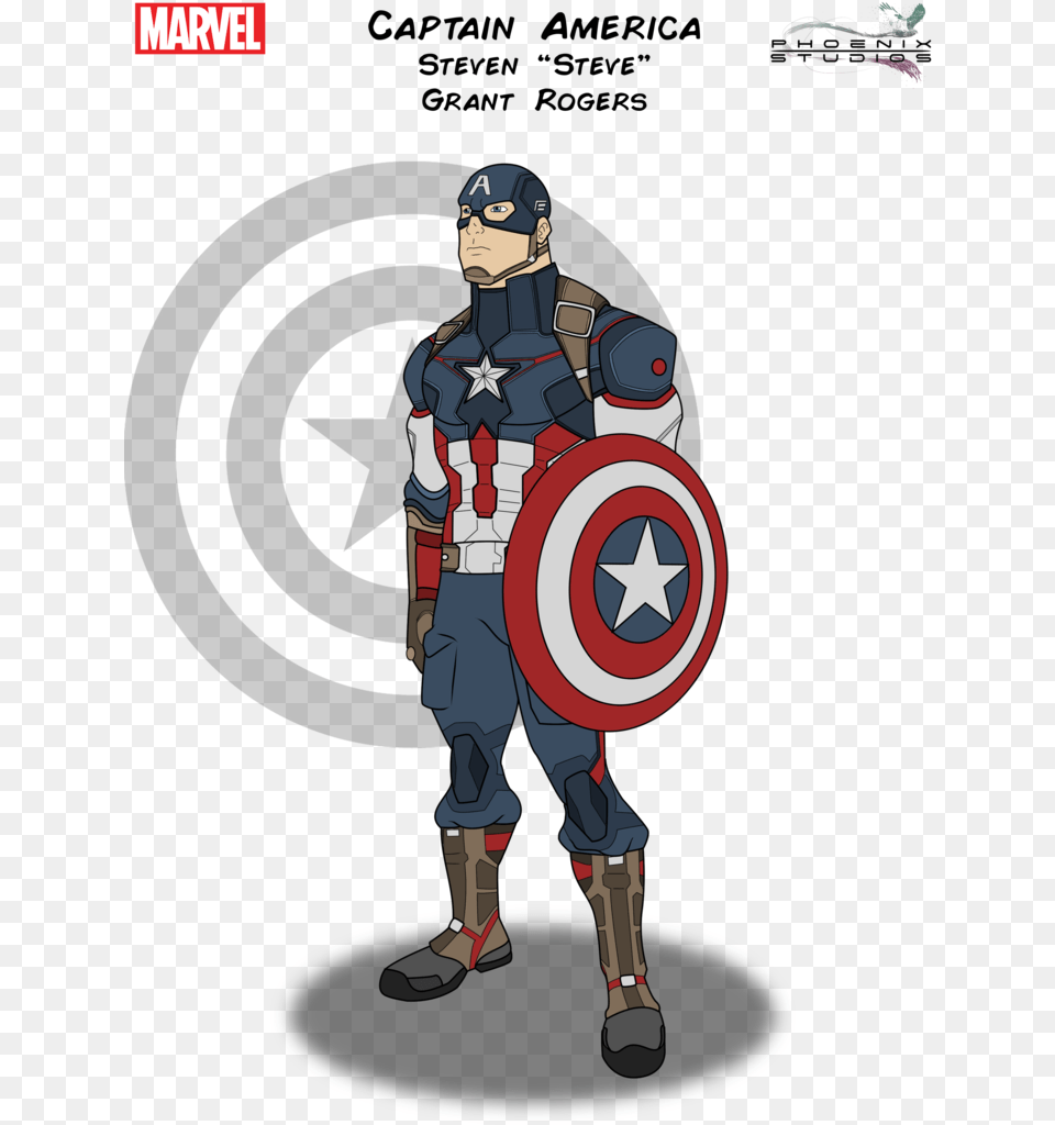 By Kyle A Mcdonald Avengers Assemble Tv Series Captain America, Adult, Person, Man, Male Free Png
