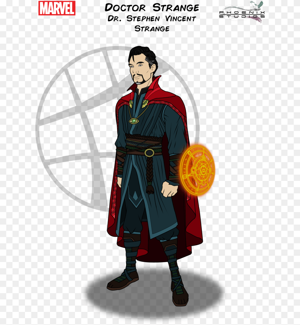 By Kyle A Mcdonald Kyleamcdonald Doctor Strange Cartoon Character, Adult, Person, Man, Male Free Png Download