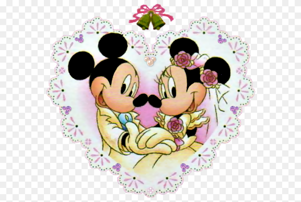 By Milliepie Mickey And Minnie Wedding Anniversary, Baby, Person, Art, Pattern Free Png Download