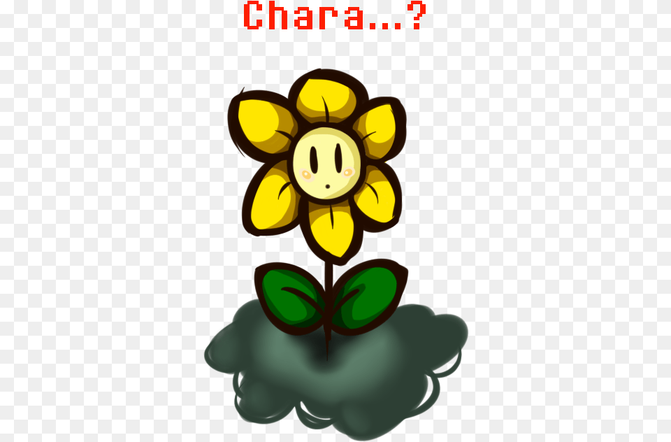 By Monstertxt Flowey Undertale Art, Flower, Plant, Nature, Outdoors Free Transparent Png