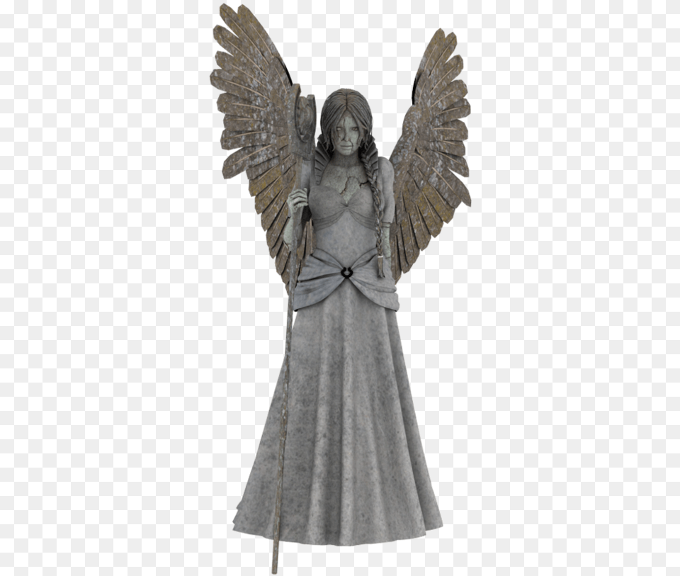 By Neverfading Stock Statue With Background, Adult, Angel, Bride, Female Free Transparent Png