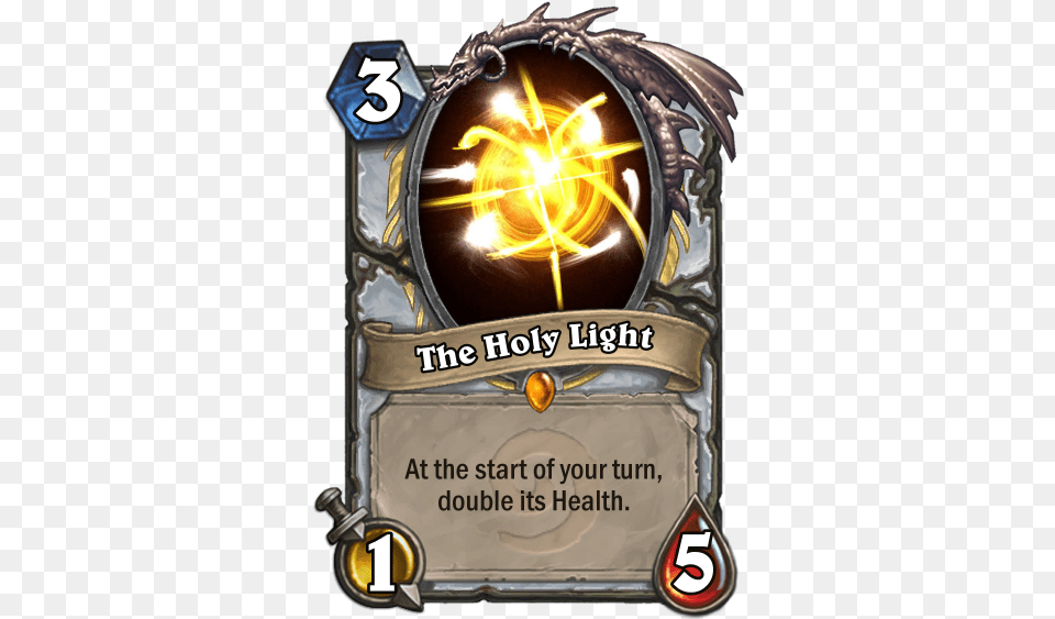 By The Holy Light It39s The Holy Light Lady In White Hearthstone, Book, Publication, Advertisement, Symbol Png Image