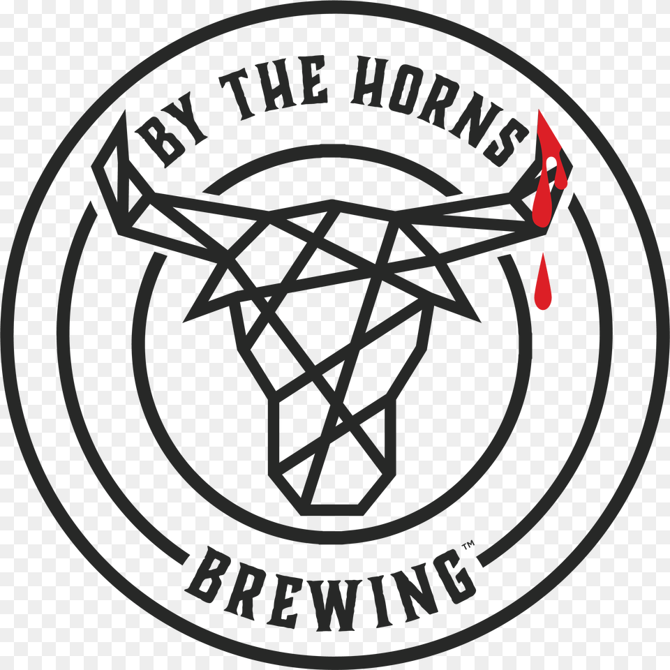 By The Horns Brewing, Emblem, Symbol, Logo Free Png Download