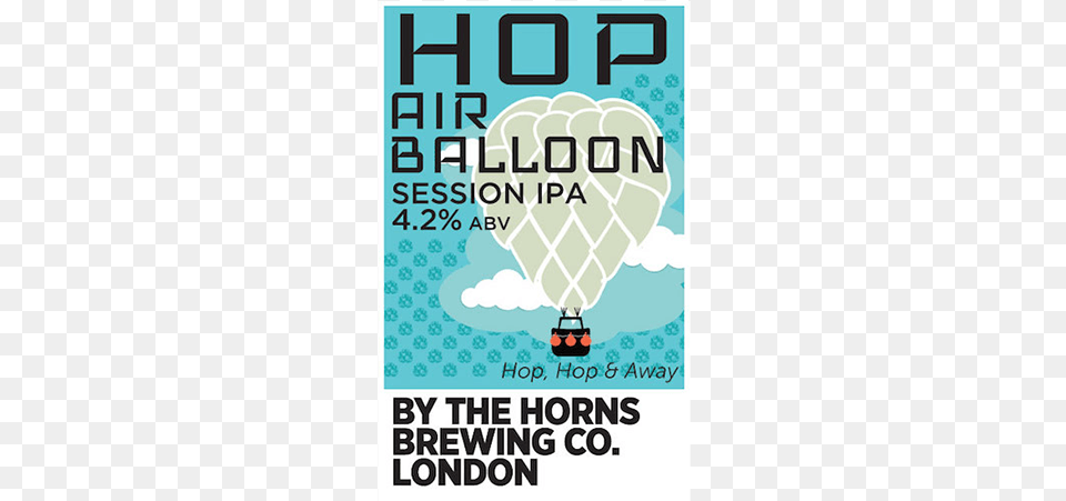 By The Horns Hop Air Ballon Poster, Advertisement, Publication, Book Png Image