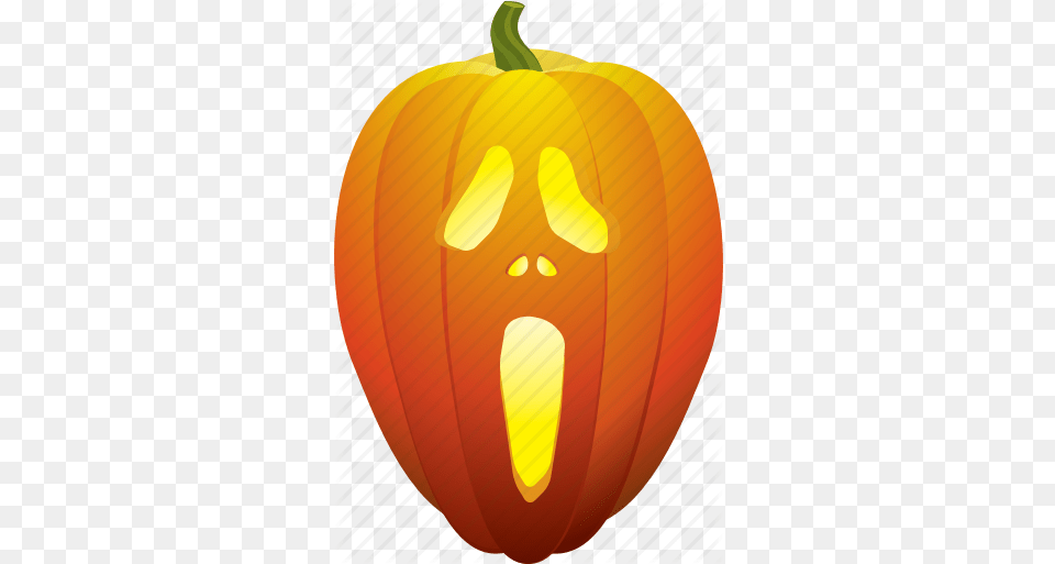 By Vectorgraphit Ghost Pumpkin Scary Halloween, Food, Plant, Produce, Vegetable Png