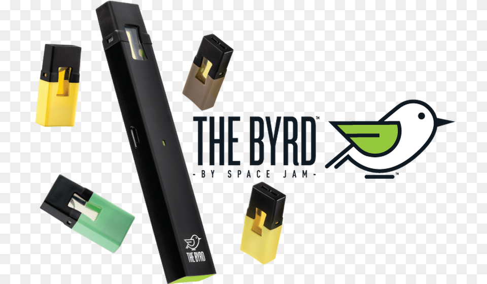 Byrd By Space Jam Pod Mod Starter Kit Usb Flash Drive, Lighter Free Png Download