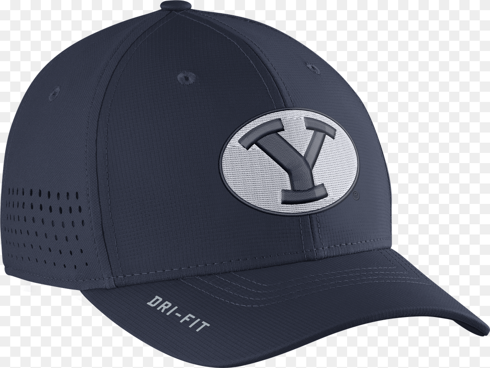 Byu Cougars Structured Stretch Fit Cap For Baseball, Baseball Cap, Clothing, Hat, Axe Free Transparent Png