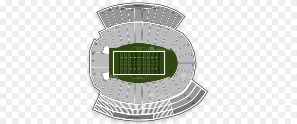 Byu Football Stadium Seating Chart Footballupdate Co Camp Randall Stadium, Architecture, Arena, Building, Hot Tub Png Image