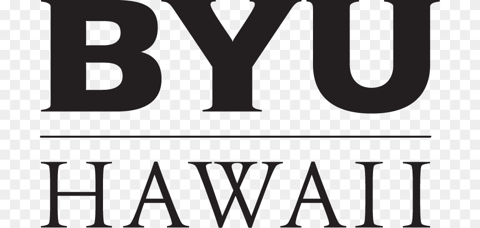 Byu Hawaii, Text Free Png Download