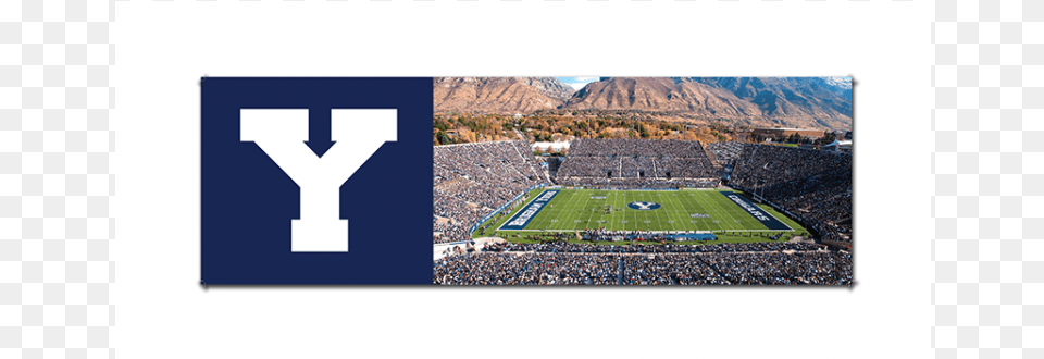 Byu Stadium View, Field, People, Person, Architecture Free Png Download