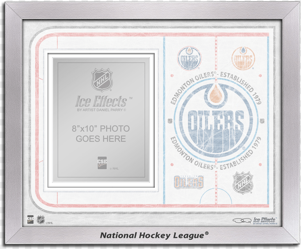 C 107 Edmonton Oilers 16oz Mason Jar Multi, Text, Diploma, Document Png Image