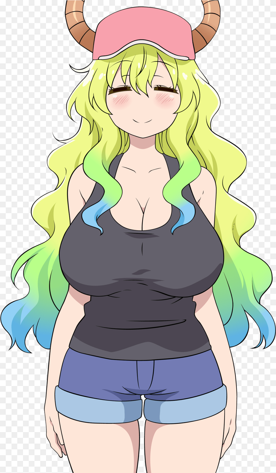 C Animecute Searching For Posts With The Image Hash Miss Dragon Maid Lucoa, Book, Comics, Publication, Baby Free Png