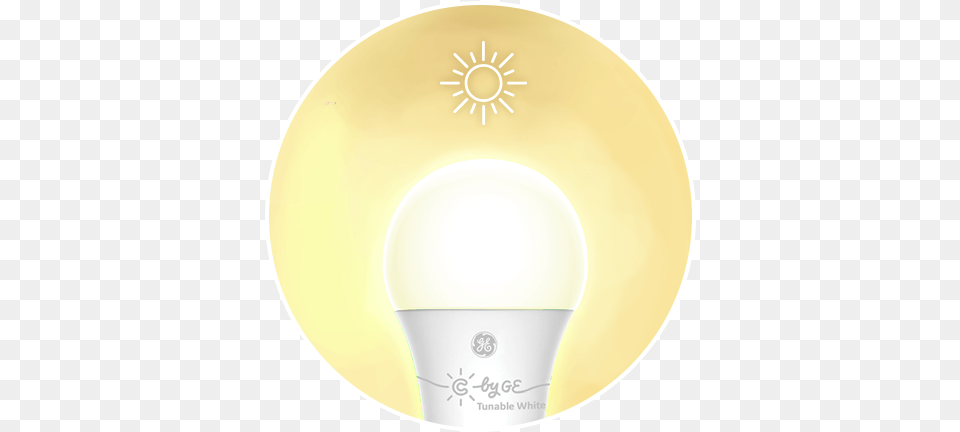 C By Ge Tunable White Incandescent Light Bulb, Lightbulb, Disk Free Png Download