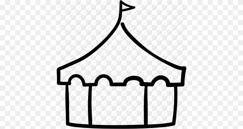 C Canopy Circus Event Fair Tent Icon, Outdoors Png