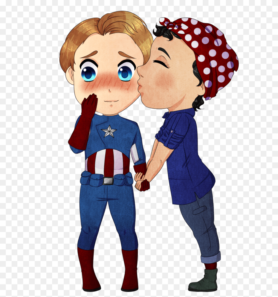 C Captain America Rosie The Riveter, Person, Boy, Child, Male Png