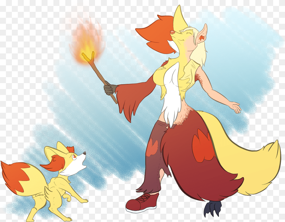 C Costume Change Delphox Transformations, Baby, Person Free Png