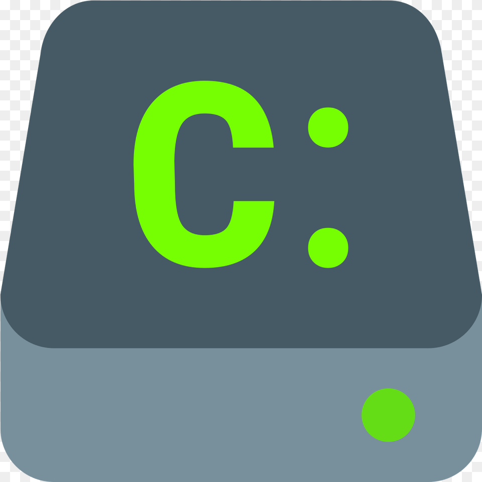 C Drive Icon, Text, Number, Symbol Free Transparent Png