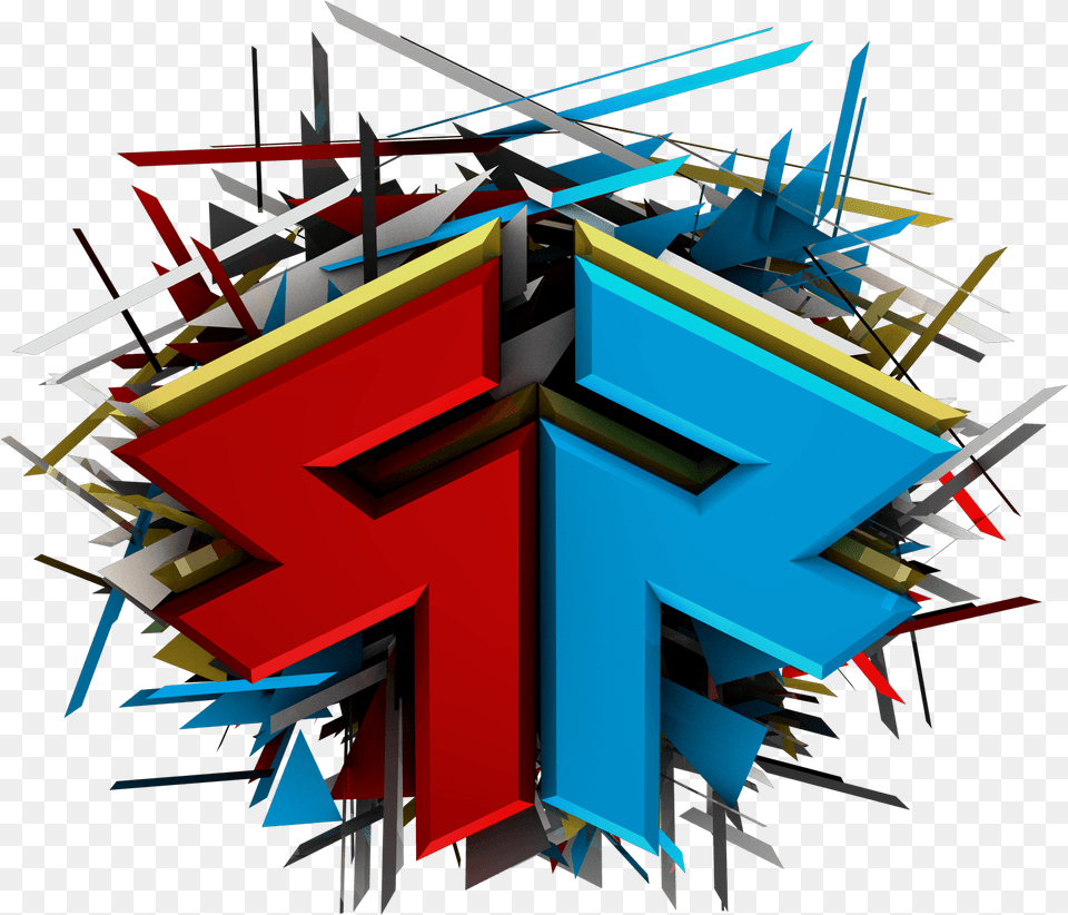 C Gaming Clan Logo Cool F Logo, Art, Graphics, Modern Art, Text Free Png
