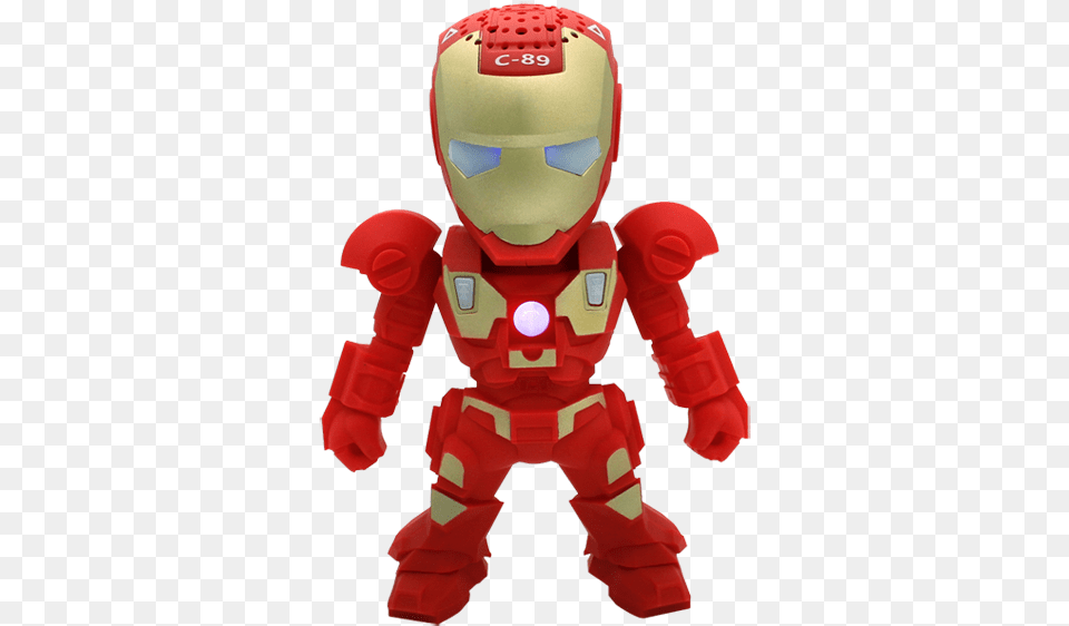 C Iron Man Bluetooth Speaker, Robot, Toy Free Png