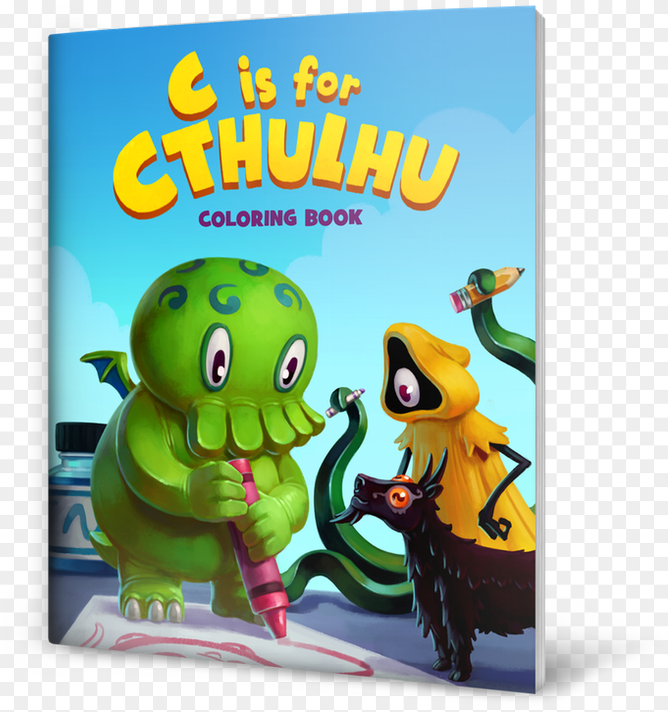 C Is For Cthulhu Book, Toy, Publication, Comics, Animal Png