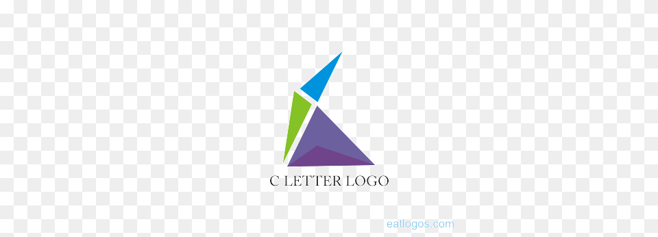 C Letter Logo Vector Logos List, Triangle Free Png Download
