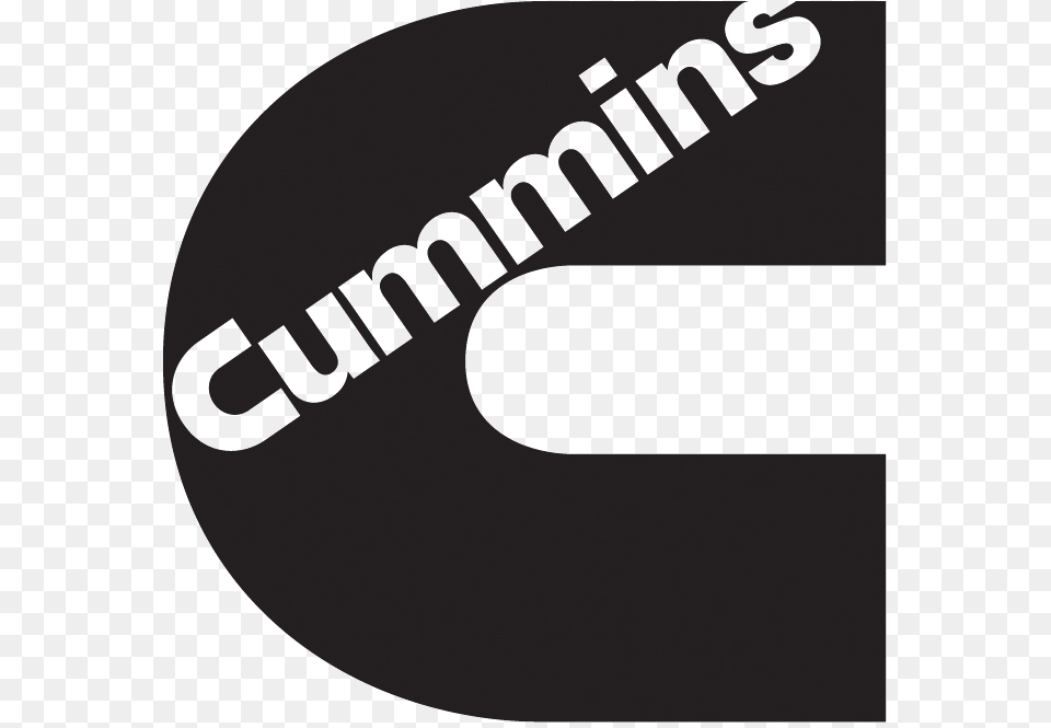C Logo Cummins, Text, Disk Png