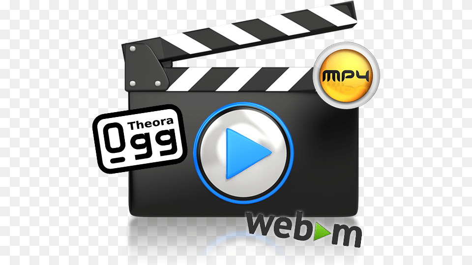 C Mo Formato De Video On Demand Icon Full Size Video Gallery Logo, Fence, Clapperboard Png Image