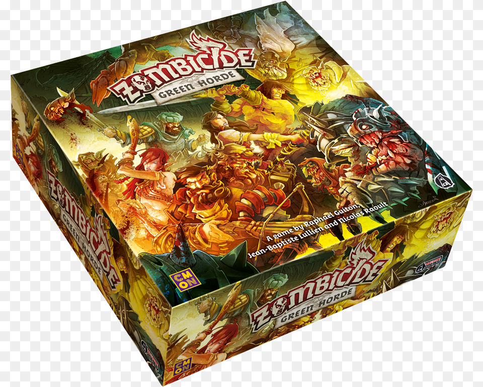 C Mon Zombicide Green Horde, Book, Publication, Adult, Wedding Free Png Download