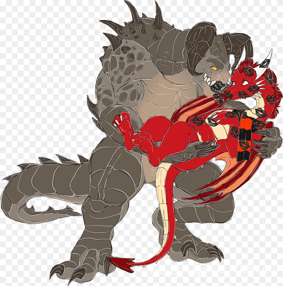 C Thorn And The Deathclaw Deathclaw Furry, Electronics, Hardware, Dragon Free Transparent Png