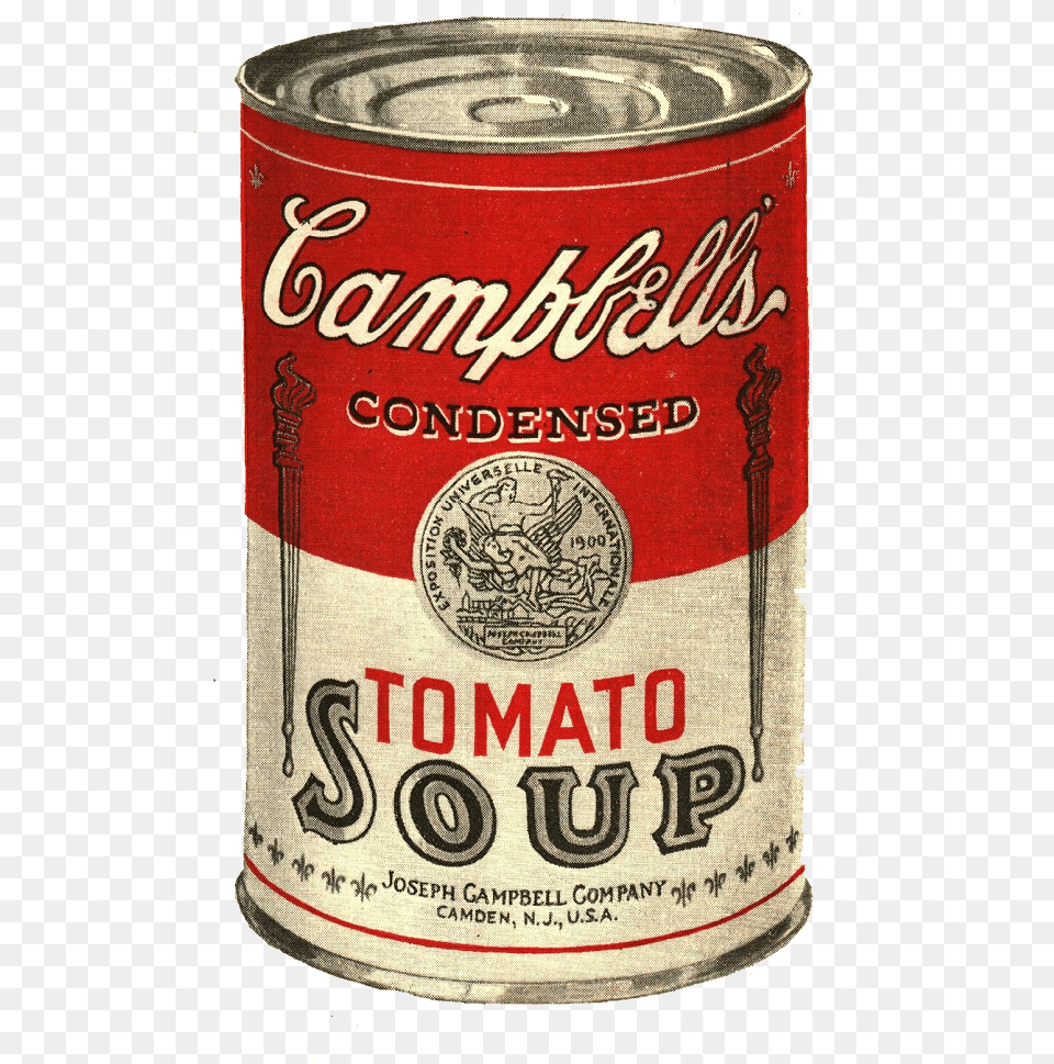 C Tomato Soup Glendas World Tomato Soup Can, Tin, Aluminium, Canned Goods, Food Free Png