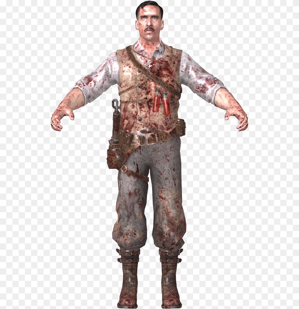 C Zom Tomb Richtofen Fb Zps372ffaf1 Library, Vest, Person, Clothing, Costume Free Png Download