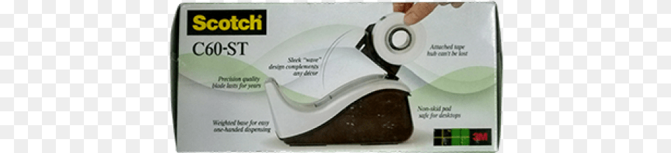 C60st Value Desktop Tape Dispenser Attached 1 Incore, Device, Appliance, Electrical Device, Disk Free Png Download